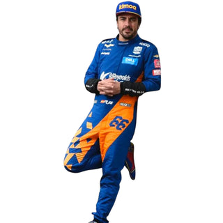 2019 Fernando Alonso McLaren F1 Racing Suit