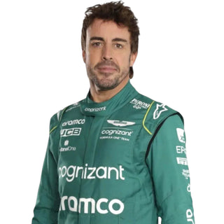 2023 Fernando Alonso F1 Team Aston Martin Race Suit Replica
