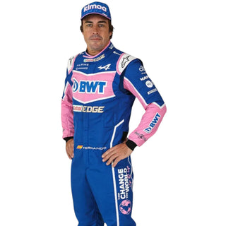 2022 Fernando Alonso BWT Alpine F1 Race Suit Replica