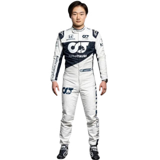 Yuki Tsunoda 2021 Alphatauri Formula 1 Team Race Suit