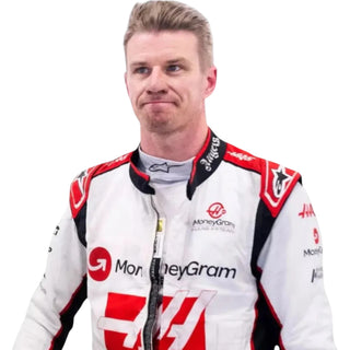 2023 Nico Hulkenberg Haas F1 Race Suits Las Vegas