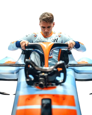 2023 Logan Sargeant Gulf F1 Race Suit Singapore GP