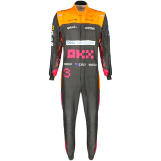 2022 Daniel Ricciardo Original Japan/Singapore GP Special Design McLaren F1 Suit