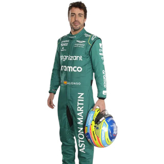2023 Fernando Alonso F1 Team Aston Martin Race Suit Replica