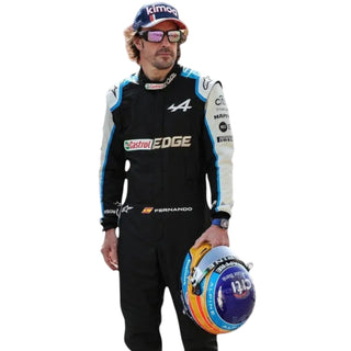 2021 Fernando Alonso Alpine Formula 1 Suit