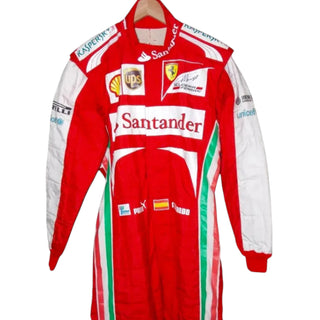 2013 Fernando Alonso Signed Racing Suit