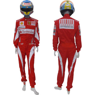 2013 Fernando Alonso Ferrari F1 Embroidered Racing Suit