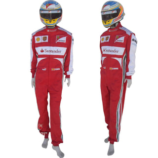 2013 Fernando Alonso Ferrari F1 Embroidered Racing Suit