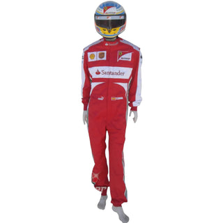 2013 Fernando Alonso Ferrari F1 Embroidered Racing Suit