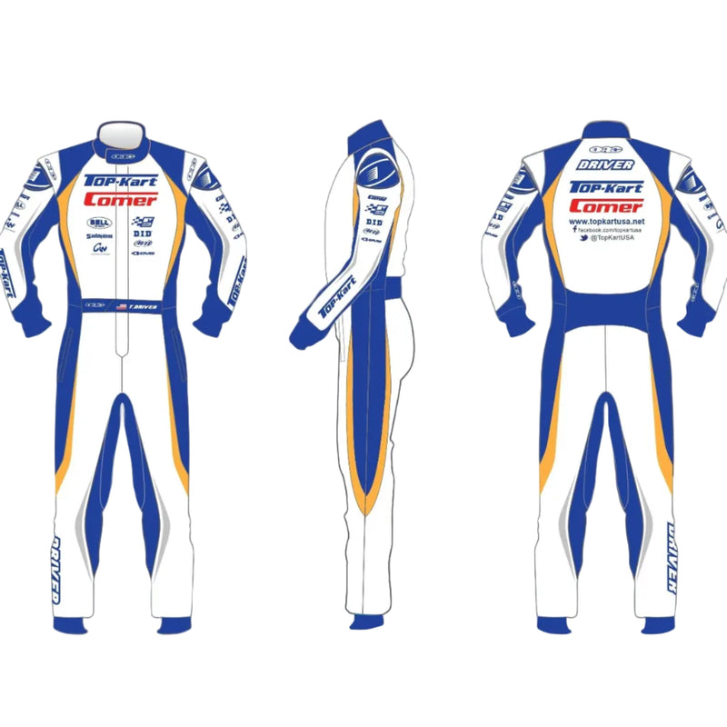 2020 TOP KART RACING SUIT - Rustle Racewears
