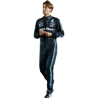 2023 George Russell Mercedes Petronas F1 Replica Racing Suit