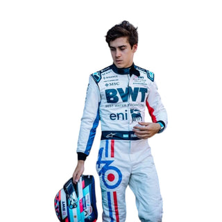 2025 Franco Colapinto Alpine BWT F1 Race Suit 70th Anniversary - Spanish GP
