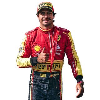2023 Scuderia Ferrari Monza Special Edition Carlos Sainz F1 Race Suit