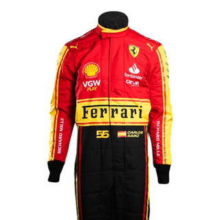 2023 Scuderia Ferrari Monza Special Edition Carlos Sainz F1 Race Suit