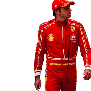 2024 New Carlos Sainz Jr. Scuderia Ferrari Race Suit