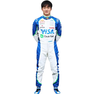 2025 Yuki Tsunoda Visa Cash App Racing Bulls F1 Race Suit