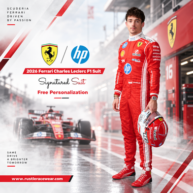 2026 Charles Leclerc Ferrari HP F1 Replica Race Suit