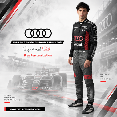 2026 Gabriel Bortoleto Audi F1 Team Race Suit Replica – Kids/Adults
