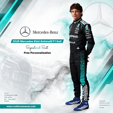 2026 Kimi Antonelli F1 Driver Mercedes Racing Replica Costume