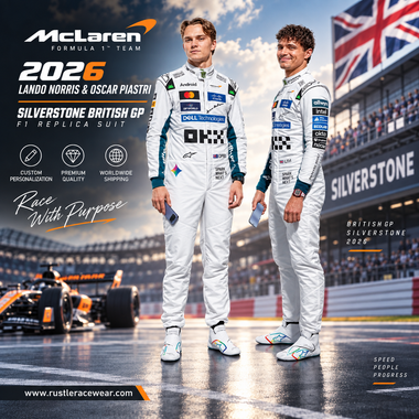 2026 Lando Norris & Oscar Piastri Silverstone British GP F1 Replica Suit