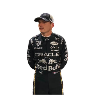 Max Verstappen 2025 Red Bull Formula 1 Race Suit Replica - Singapore GP