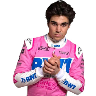 2020 Lance Stroll BWT Alpine F1 Team Racing Suit Replica