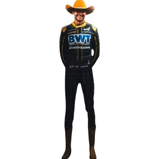 2024 New Esteban Ocon Alpine Austin Grand Prix Race Suit