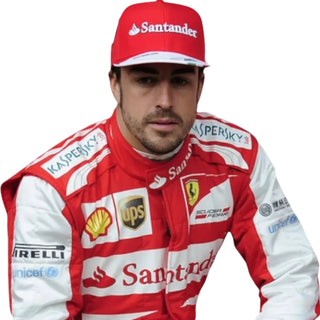 2013 Fernando Alonso Signed Racing Suit