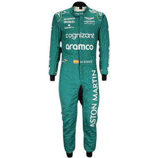 2023 Fernando Alonso F1 Team Aston Martin Race Suit Replica