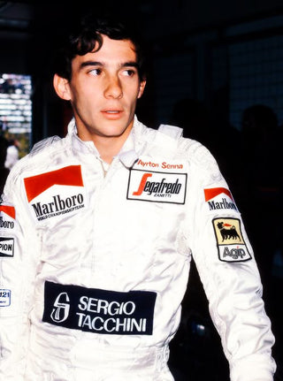 Ayrton Senna Sergio Tacchini Race Suit Formula 1 Marlboro