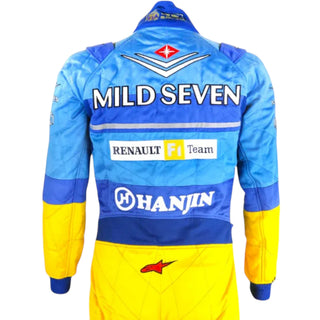 2002 Fernando Alonso Renault F1 Embroidery Race Suit
