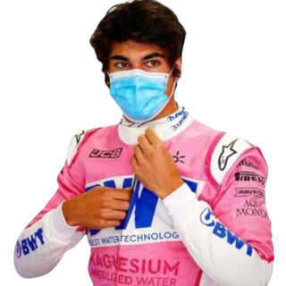 2020 Lance Stroll BWT Alpine F1 Team Racing Suit Replica