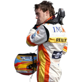 2008 Fernando Alonso Renault F1 Embroidered Racing Suit