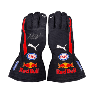 2020 Max Verstappen Red Bull F1 Replica Race Gloves – Official Formula 1 Racing Merchandise