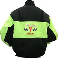 Pontiac Racing Jacket Green and Black
