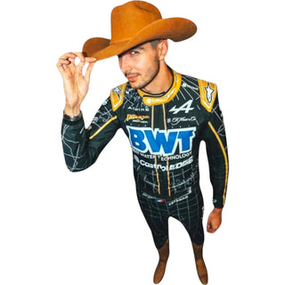 2024 New Esteban Ocon Alpine Austin Grand Prix Race Suit