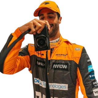 Daniel Ricciardo 2022 McLaren Race Suit - São Paulo GP