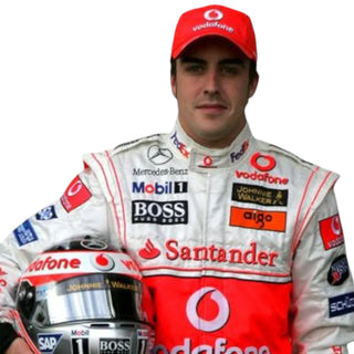 2007 Fernando Alonso McLean F1 Embroidery Race Suit