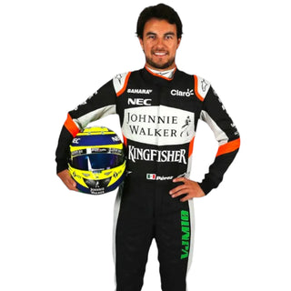 Sergio Perez 2017 Race Suit Sahara Force India F1 Team
