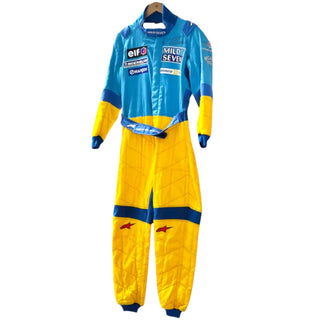 2002 Fernando Alonso Renault F1 Embroidery Race Suit