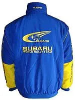 Subaru Racing Jacket Blue & Yellow
