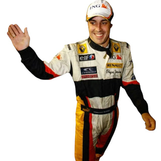 2008 Fernando Alonso Renault F1 Embroidered Racing Suit