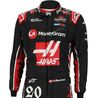 2024 Kevin Magnussen Haas F1 Race Suit Replica
