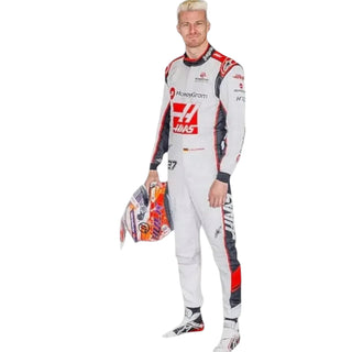 2023 Nico Hulkenberg Haas F1 Race Suits Las Vegas