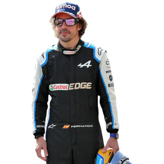 2021 Fernando Alonso Alpine Formula 1 Suit