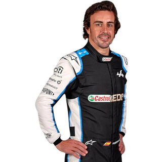 2021 Fernando Alonso Alpine Formula 1 Suit