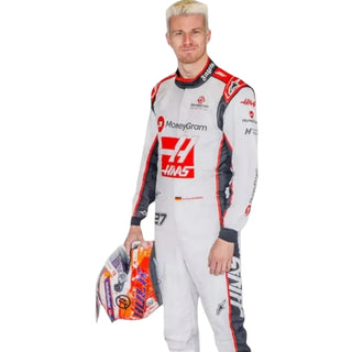 2023 Nico Hulkenberg Haas F1 Race Suits Las Vegas