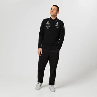 Mercedes-AMG F1 2023 Team Long sleeve Knitted Polo
