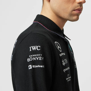 Mercedes-AMG F1 2023 Team Long sleeve Knitted Polo