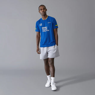 Ayrton Senna Stripe Football T-shirt